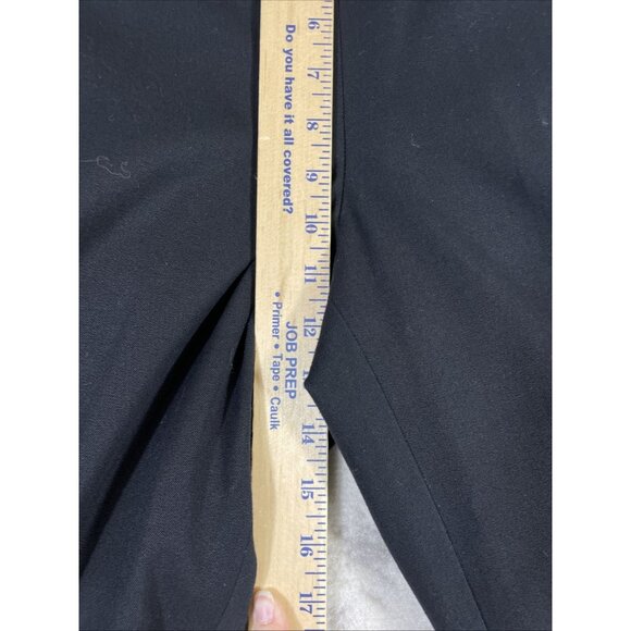 Lauren Ralph Lauren Pants Womens‎ Size 14 Black Gold Button Pocket Office Career - Picture 4 of 14